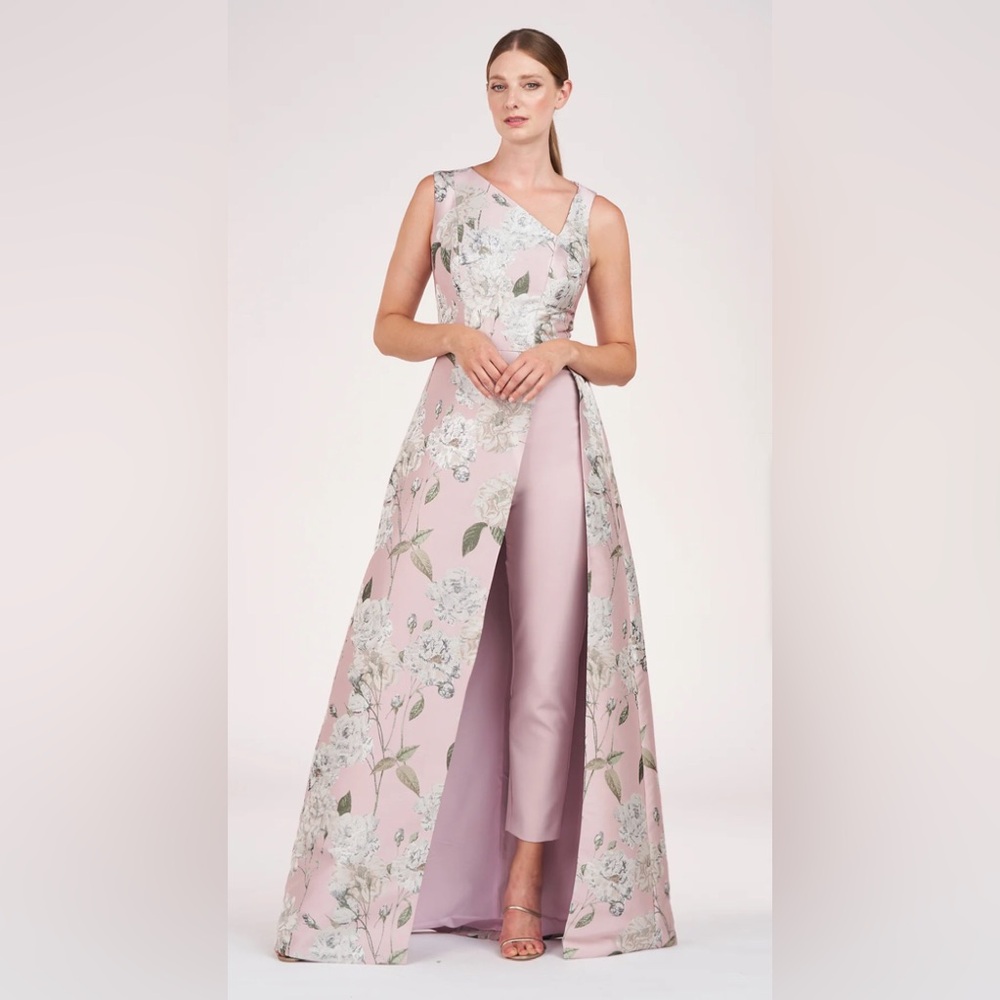 Kay Unger Walk-thru Jumpsuit/Gown - WORN ONCE!  Stunning!